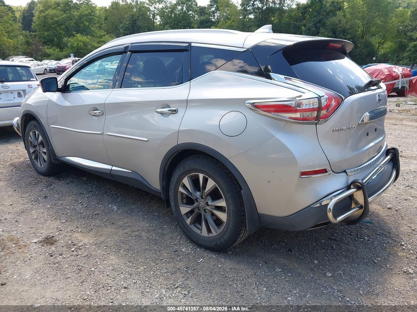 Vin: 5n1az2mh1gn146146, lot: 46240061, nissan murano sl 20163