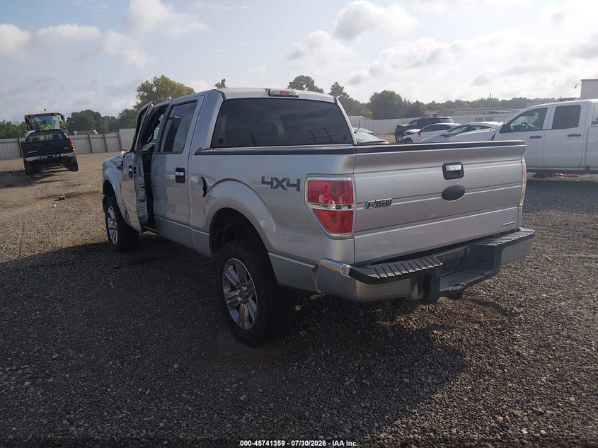 Vin: 1ftfw1ef1ckd83550, lot: 46240063, ford f-150 xlt 20123