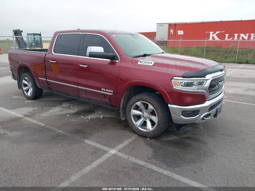 Vin: 1c6srfptxkn672095, lot: 46240071, ram 1500 limited  4x4 6'4 box 2019 img_1