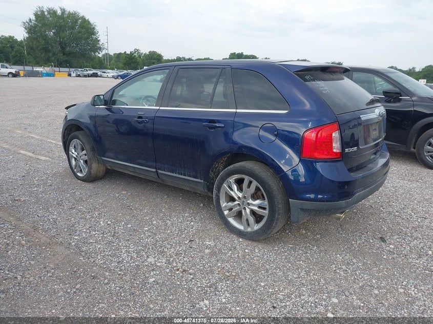 Vin: 2fmdk3kc1bbb44142, lot: 46240079, ford edge limited 20113