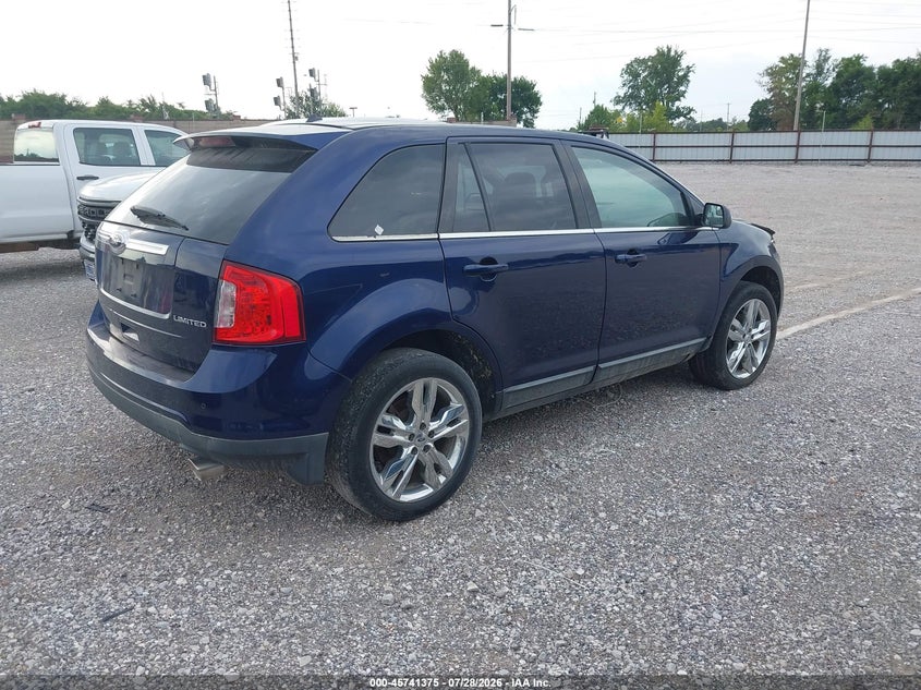 Vin: 2fmdk3kc1bbb44142, lot: 46240079, ford edge limited 20114