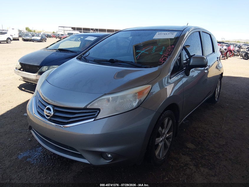 2014 Nissan Versa, Обычный износ, IAAI, VIN 3N1CE2CP2EL424618 — фото 2