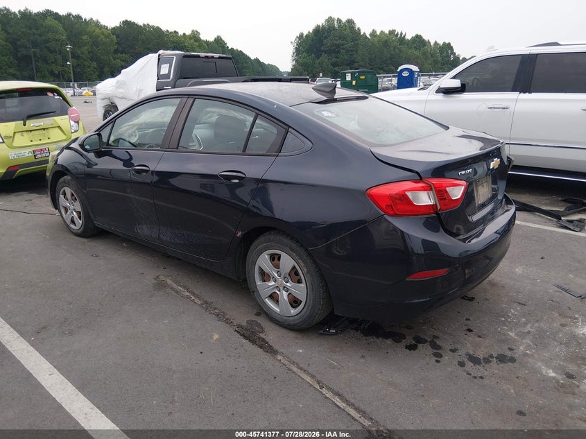 Vin: 1g1bc5sm5g7255248, lot: 46240081, chevrolet cruze ls auto 20163