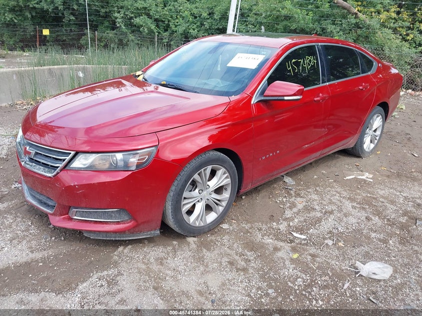 Vin: 2g1115slxe9161046, lot: 46240088, chevrolet impala 1lt 20142
