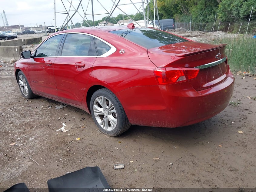 Vin: 2g1115slxe9161046, lot: 46240088, chevrolet impala 1lt 20143