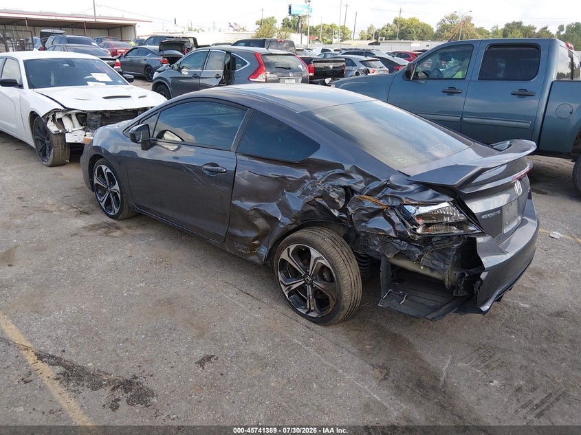 Vin: 2hgfg4a55fh701954, lot: 46240093, honda civic si 20153