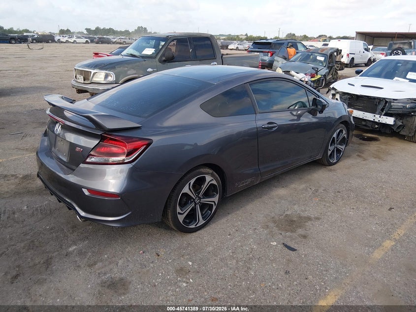 Vin: 2hgfg4a55fh701954, lot: 46240093, honda civic si 20154