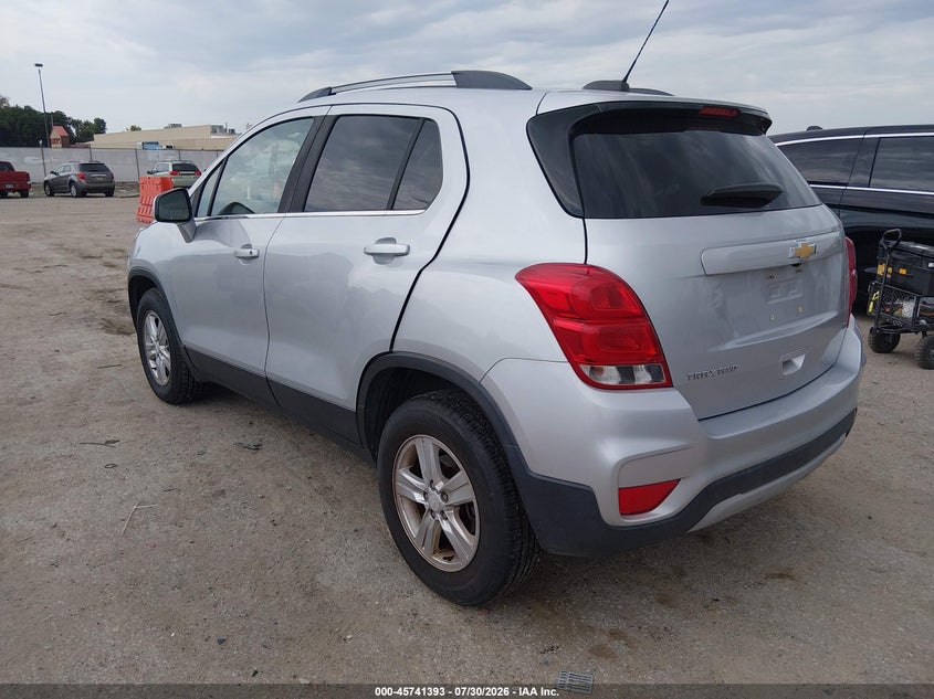 Vin: 3gncjpsb7hl132339, lot: 46240097, chevrolet trax lt 20173