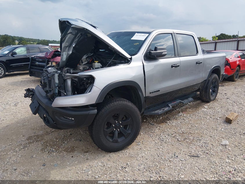 Vin: 1c6srflt0rn104051, lot: 46240113, ram 1500 rebel  4x4 5'7 box 20242