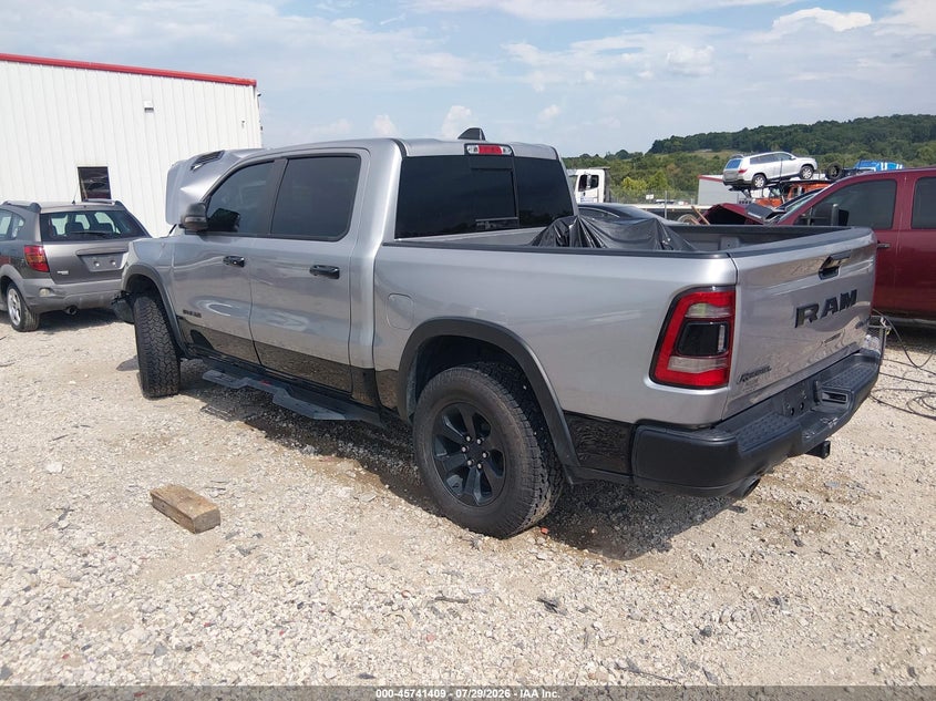 Vin: 1c6srflt0rn104051, lot: 46240113, ram 1500 rebel  4x4 5'7 box 20243