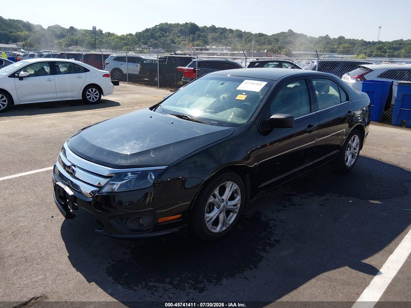 Vin: 3fahp0ha3cr248555, lot: 46240114, ford fusion se 20122