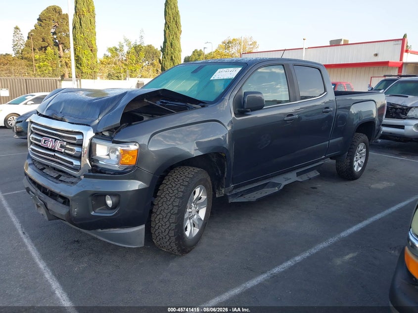 Vin: 1gtg5be34f1122877, lot: 46240119, gmc canyon 2wd sle 20152