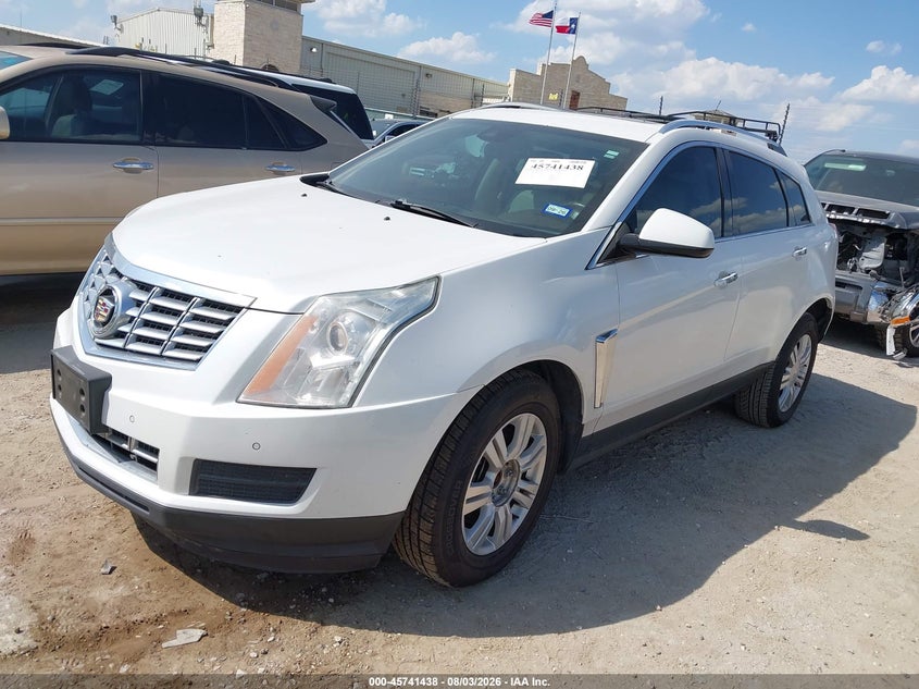 Vin: 3gyfnbe36es635857, lot: 46240142, cadillac srx luxury collection 20142