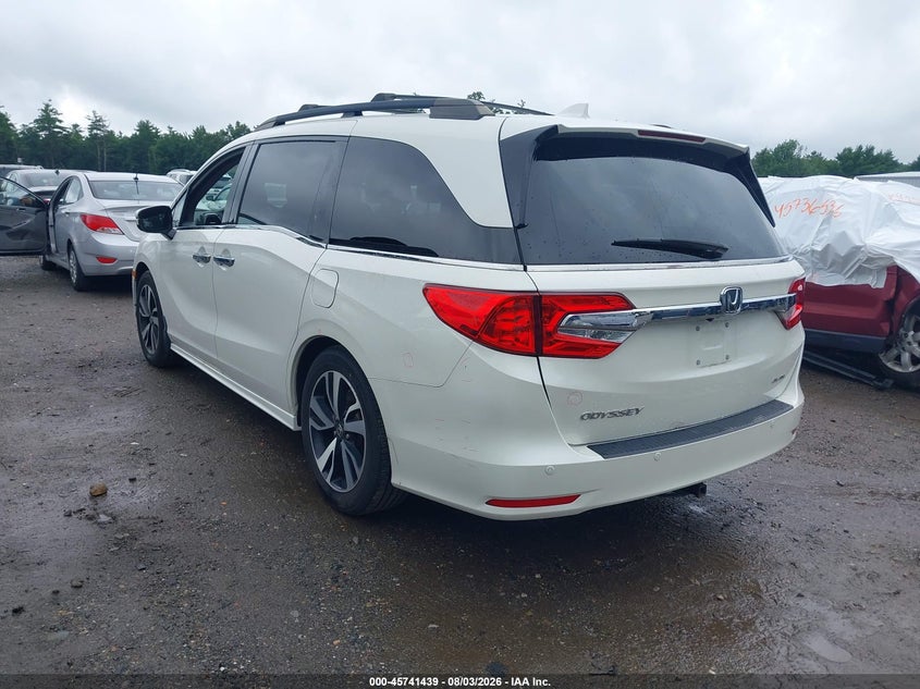 Vin: 5fnrl6h97kb004832, lot: 46240143, honda odyssey elite 20193