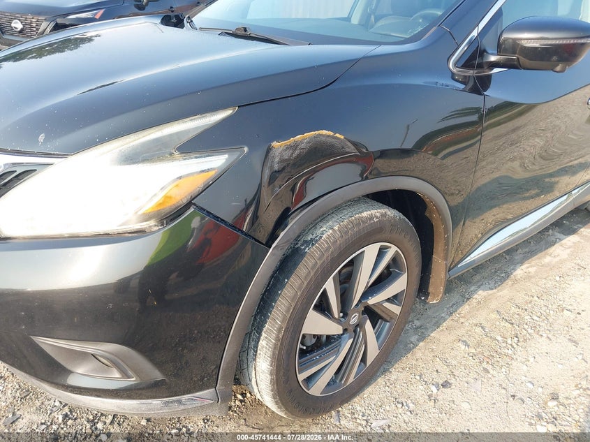 2016 NISSAN MURANO SPORT UTILITY VEHICLE 3.5L V-6 DOHC, VVT, 260HP