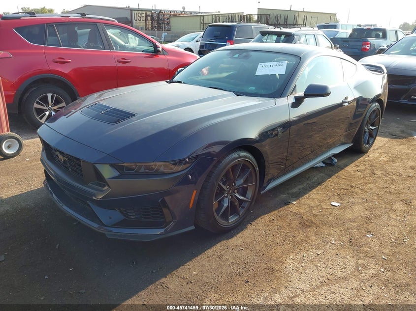 Vin: 1fa6p8r08r5501036, lot: 46240163, ford mustang dark horse fastback 20242