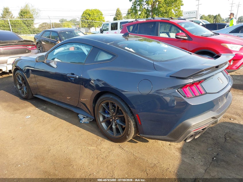 Vin: 1fa6p8r08r5501036, lot: 46240163, ford mustang dark horse fastback 20243