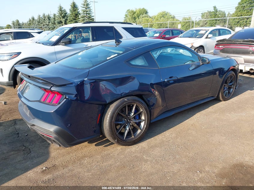 Vin: 1fa6p8r08r5501036, lot: 46240163, ford mustang dark horse fastback 20244