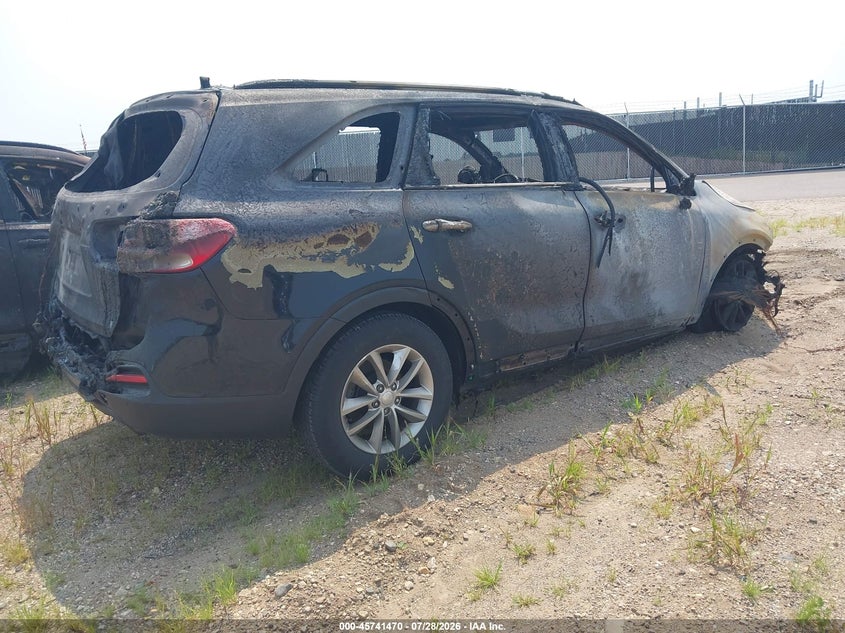 Vin: 5xypg4a32gg057251, lot: 46240174, kia sorento 2.4l lx 20164