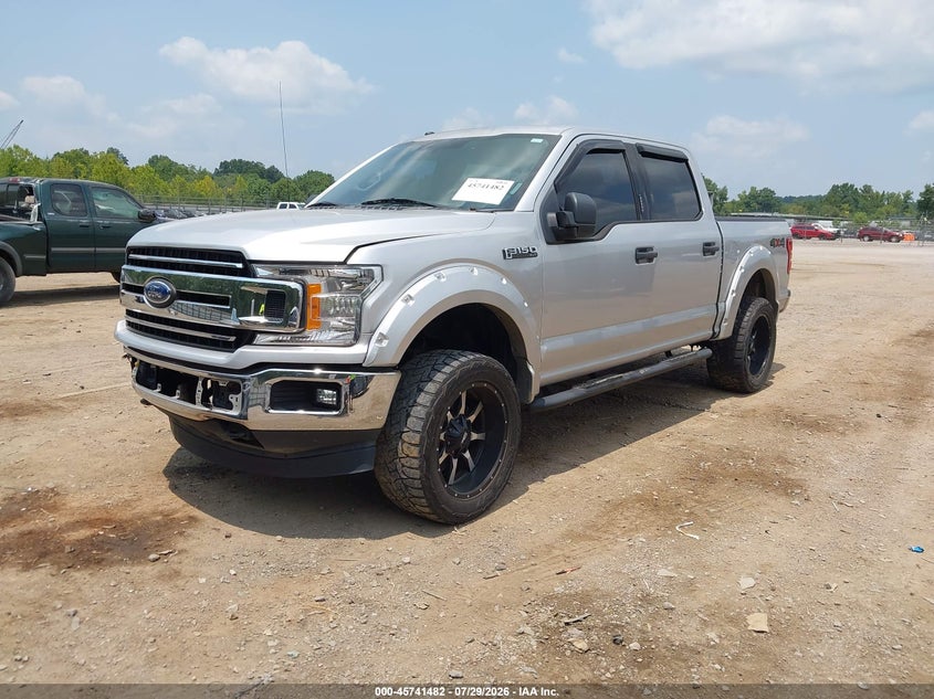 Vin: 1ftew1e52jfc80145, lot: 46240186, ford f-150 xlt 20182