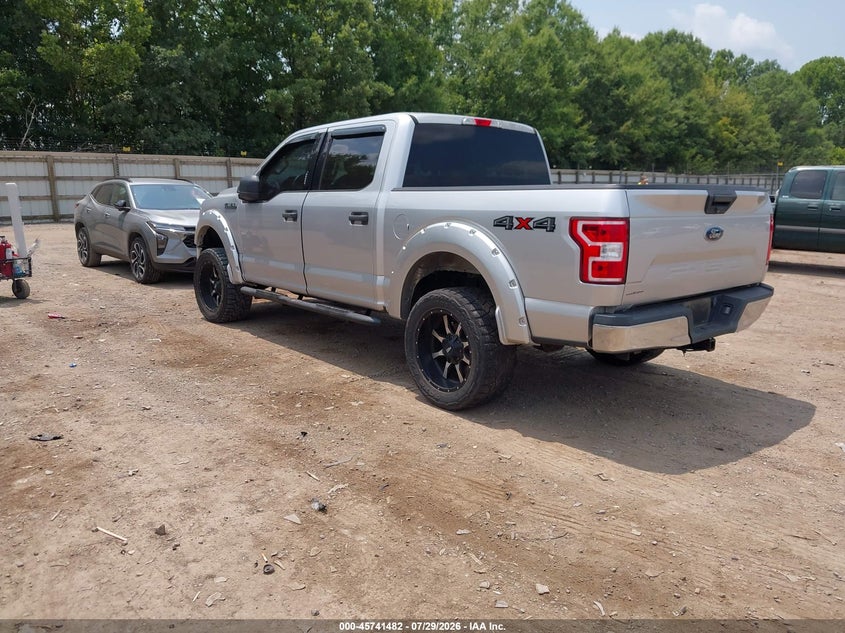 Vin: 1ftew1e52jfc80145, lot: 46240186, ford f-150 xlt 20183