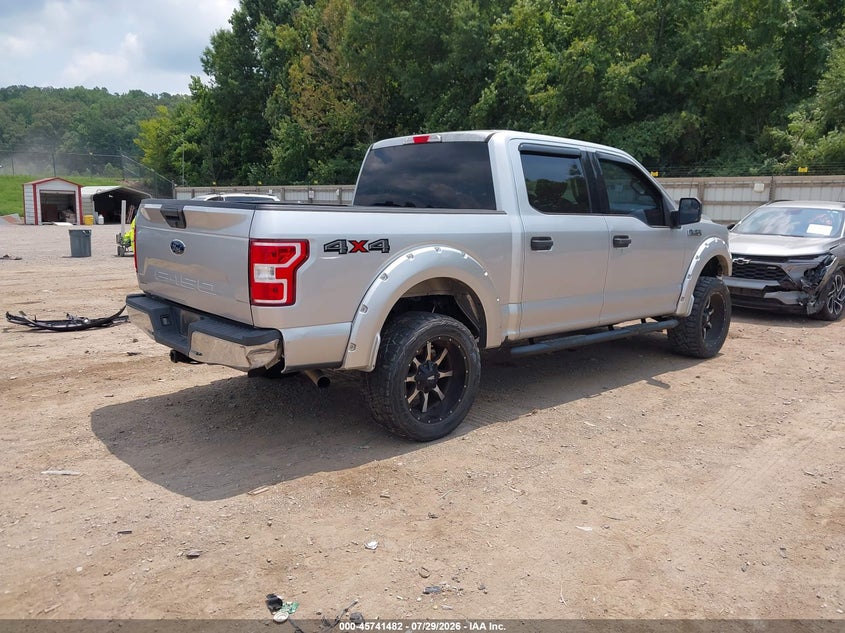 Vin: 1ftew1e52jfc80145, lot: 46240186, ford f-150 xlt 20184