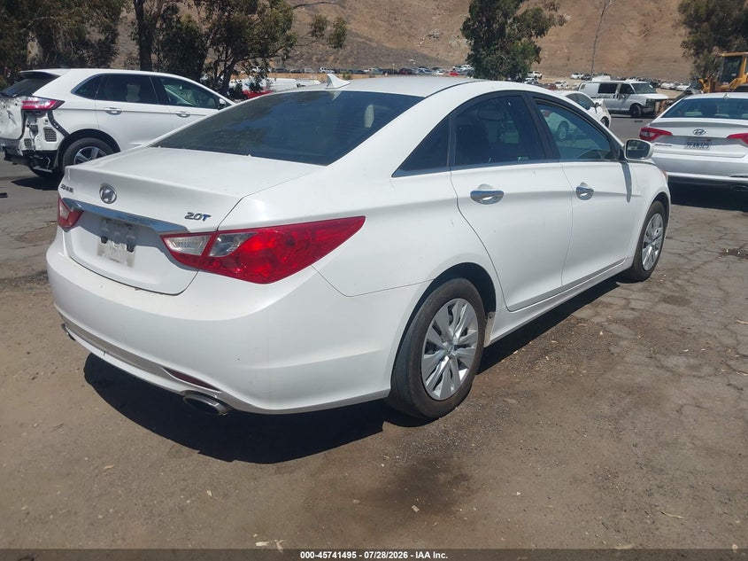 Vin: 5npec4ab8bh316109, lot: 46240199, hyundai sonata se 2.0t 20114