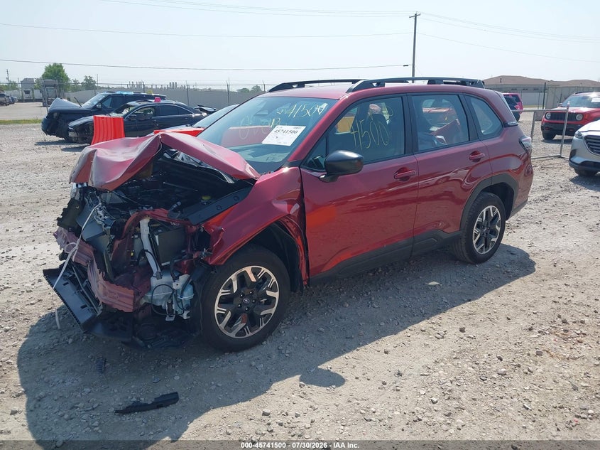 Vin: jf2sldac4sh523804, lot: 46240204, subaru forester 20252