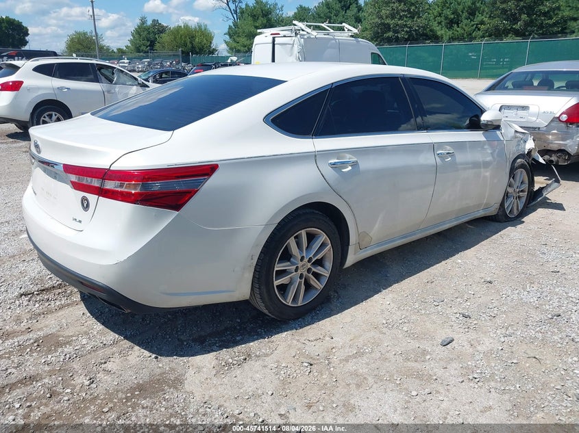 Vin: 4t1bk1eb9eu111449, lot: 46240219, toyota avalon xle 20144