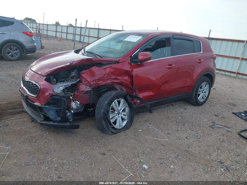 Vin: kndpm3ac0l7650570, lot: 46240231, kia sportage lx 20202