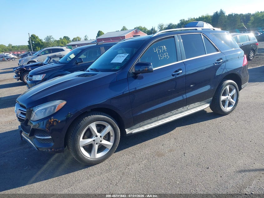 Vin: 4jgda0eb7ga671030, lot: 46240247, mercedes-benz gle 300d 4matic 20162