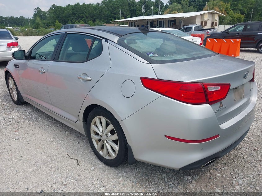 Vin: 5xxgn4a7xeg315963, lot: 46240255, kia optima ex 20143