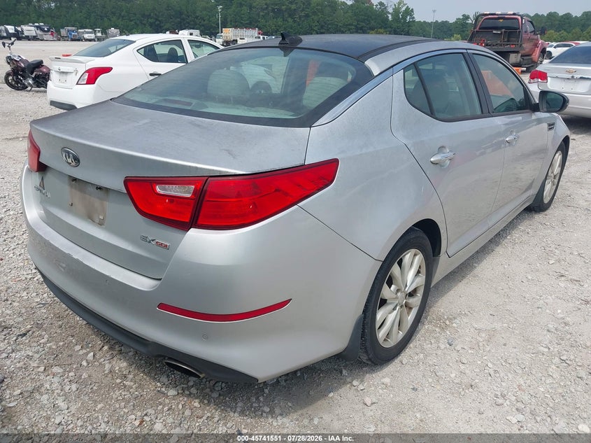 Vin: 5xxgn4a7xeg315963, lot: 46240255, kia optima ex 20144