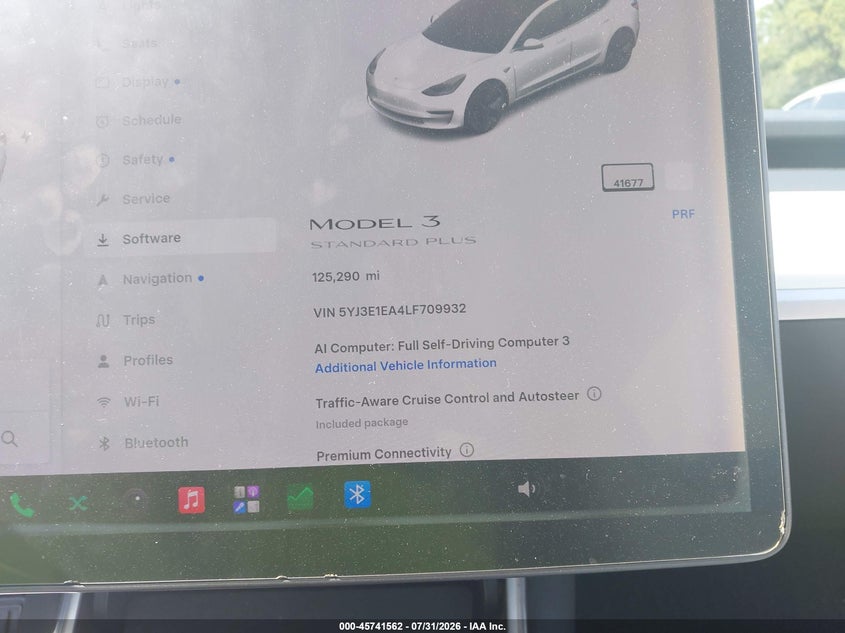2020 TESLA MODEL 3 auction photo 7