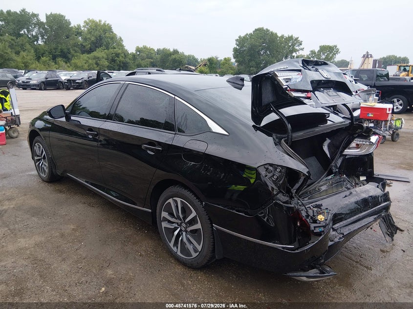 Vin: 1hgcv3f50ka002431, lot: 46240280, honda accord hybrid ex-l 20193
