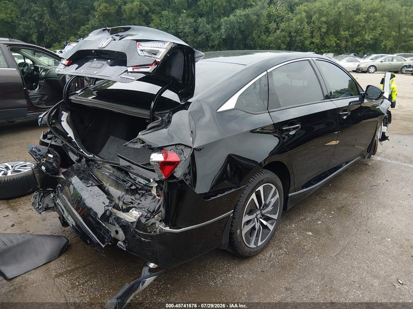 Vin: 1hgcv3f50ka002431, lot: 46240280, honda accord hybrid ex-l 20194