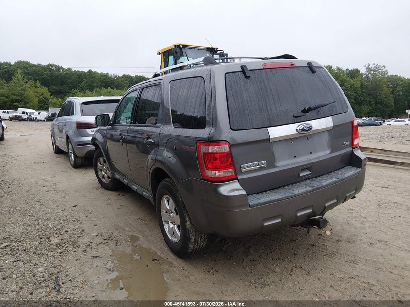 Vin: 1fmcu9eg0cka08955, lot: 46240297, ford escape limited 20123