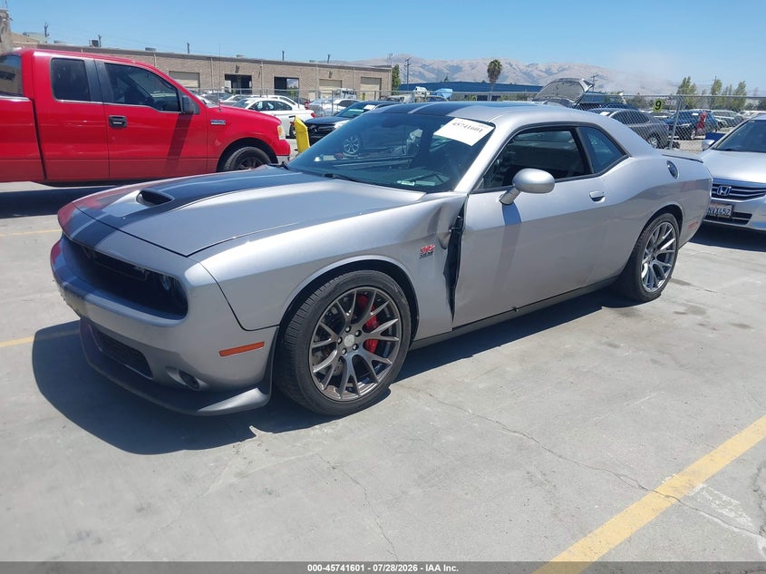 Vin: 2c3cdzdj6gh164517, lot: 46240305, dodge challenger srt 392 20162