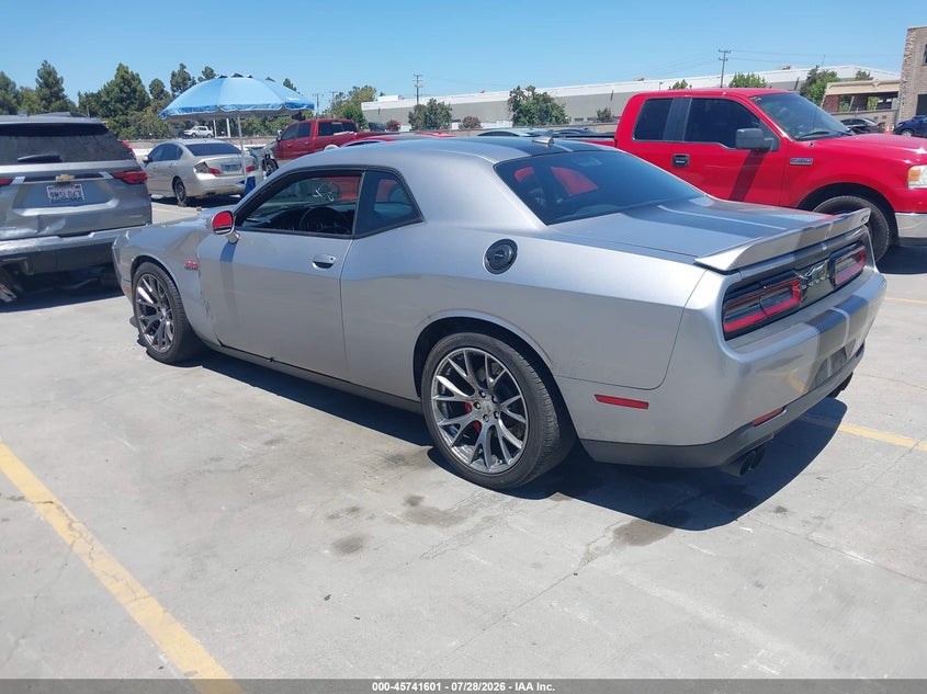 Vin: 2c3cdzdj6gh164517, lot: 46240305, dodge challenger srt 392 20163