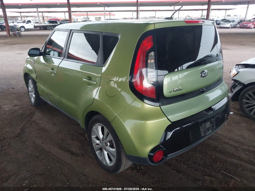Vin: kndjp3a55g7862577, lot: 46240313, kia soul + 20163