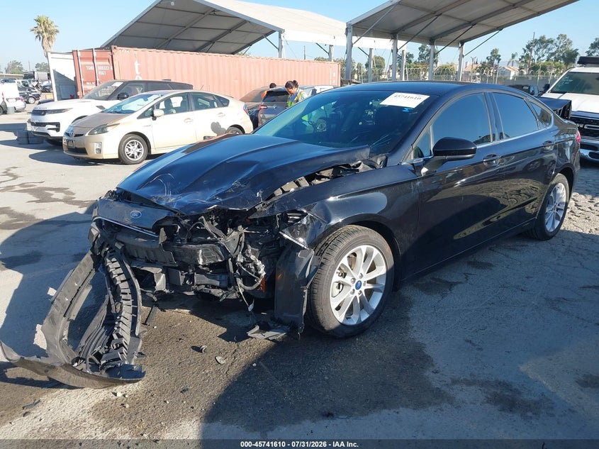 Vin: 3fa6p0lu8lr219206, lot: 46240314, ford fusion hybrid se 20202