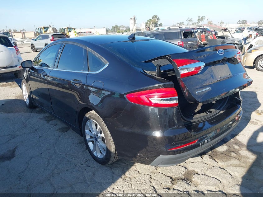 Vin: 3fa6p0lu8lr219206, lot: 46240314, ford fusion hybrid se 20203