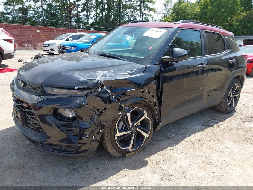 Vin: kl79mtsl2mb156813, lot: 46240325, chevrolet trailblazer fwd rs 20212