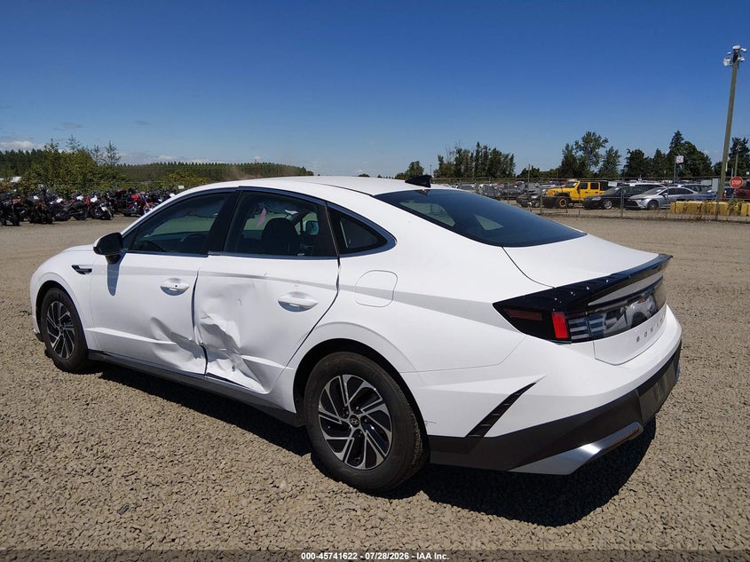 Vin: kmhl24jjxta168423, lot: 46240326, hyundai sonata hybrid blue 20263