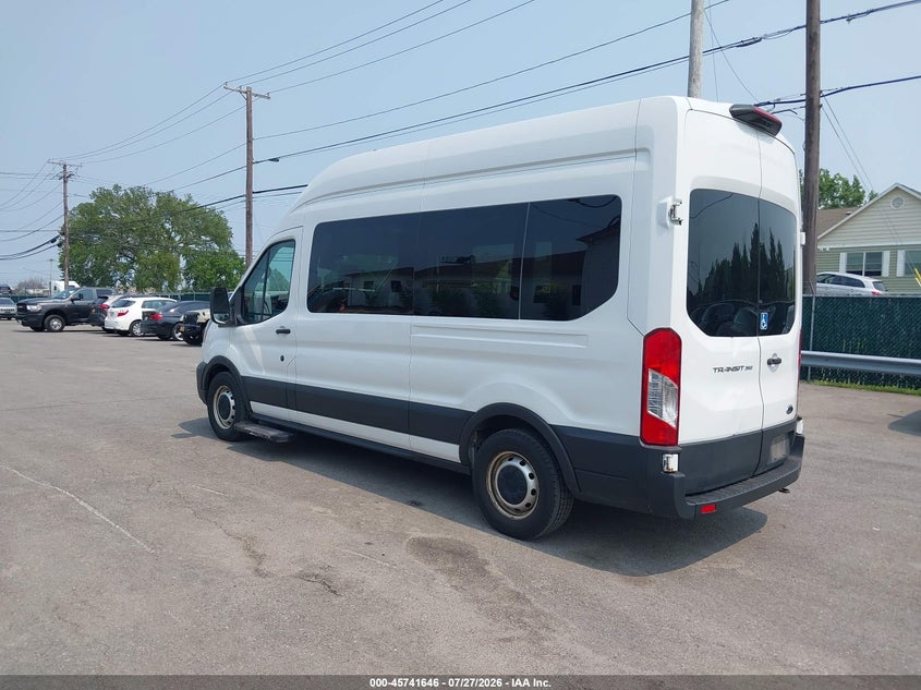 Vin: 1fdax2x88mka89698, lot: 46240350, ford transit-350 passenger van xl 20213