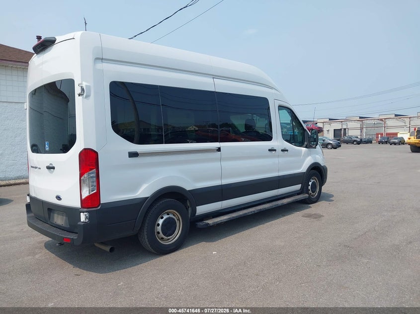 Vin: 1fdax2x88mka89698, lot: 46240350, ford transit-350 passenger van xl 20214