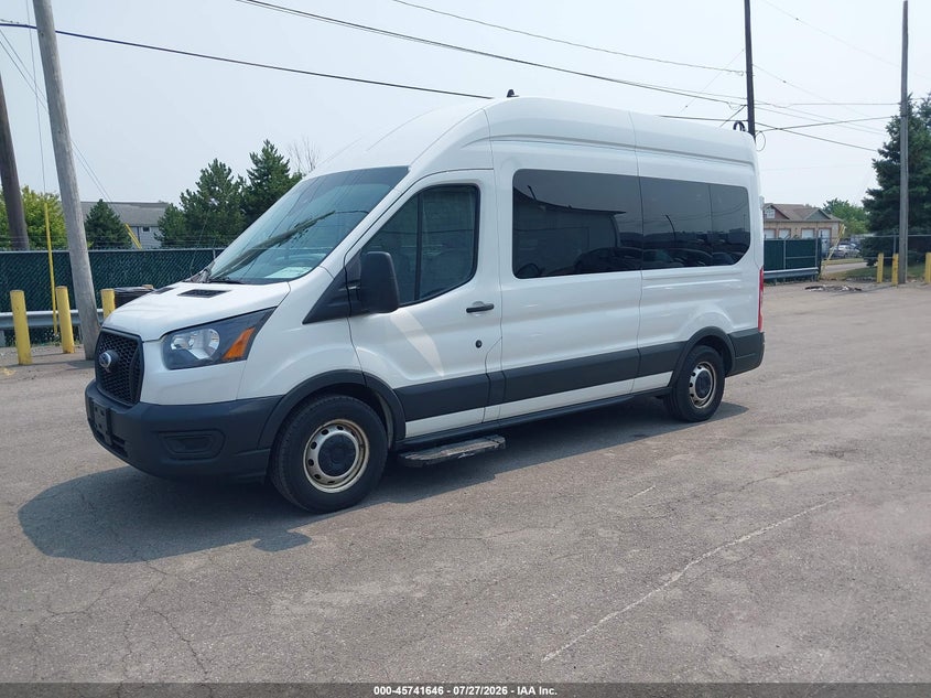 Vin: 1fdax2x88mka89698, lot: 46240350, ford transit-350 passenger van xl 20212