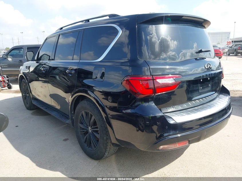 Vin: jn8az2nf8k9685712, lot: 46240360, infiniti qx80 luxe 20193