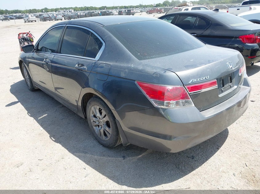 Vin: 1hgcp2f66ba121887, lot: 46240370, honda accord 2.4 se 20113