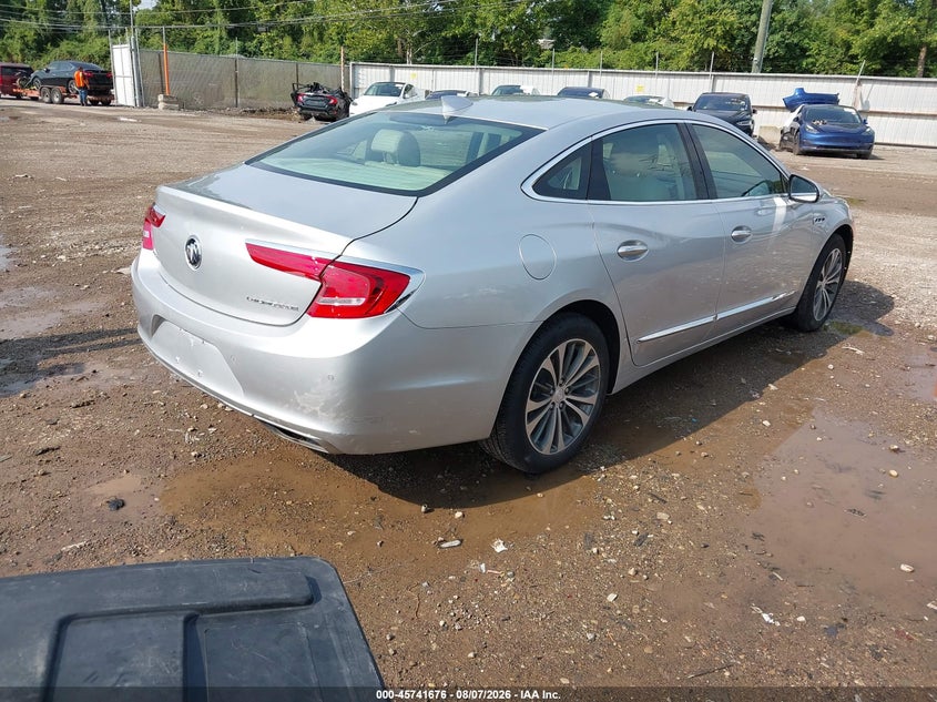 Vin: 1g4zp5ss8hu195165, lot: 46240380, buick lacrosse essence 20174